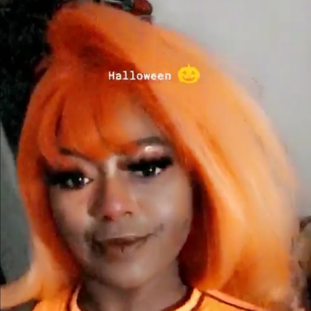 COPY - Fire inspired 360 wig.